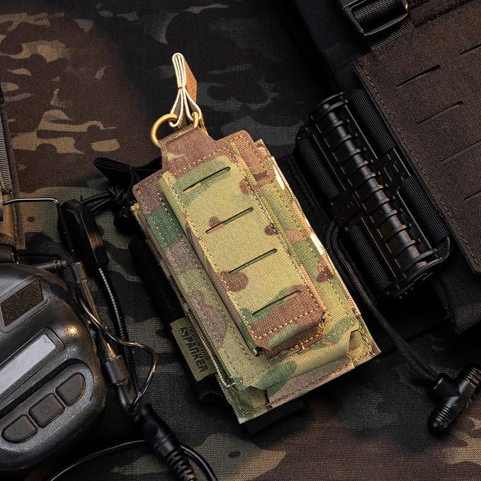 EXCELLENT ELITE SPANKER Tactical Open-Top Single/Double/Triple Molle Mag Pouch - Image 7