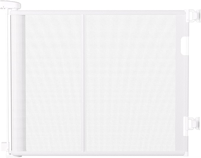 100 inches Retractable Baby Gate, 34 inches Tall Extra Wide Mesh Safety Gate by Unknown