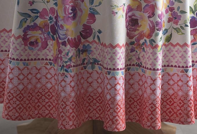 Maison d' Hermine Table Cloth Round Table 100% Cotton 69 Inches Tablecloth - Image 7