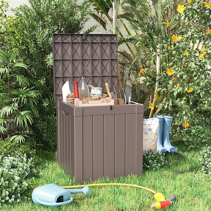 50 Gallon Outdoor Storage Box – Resin Deck Box - Image 3