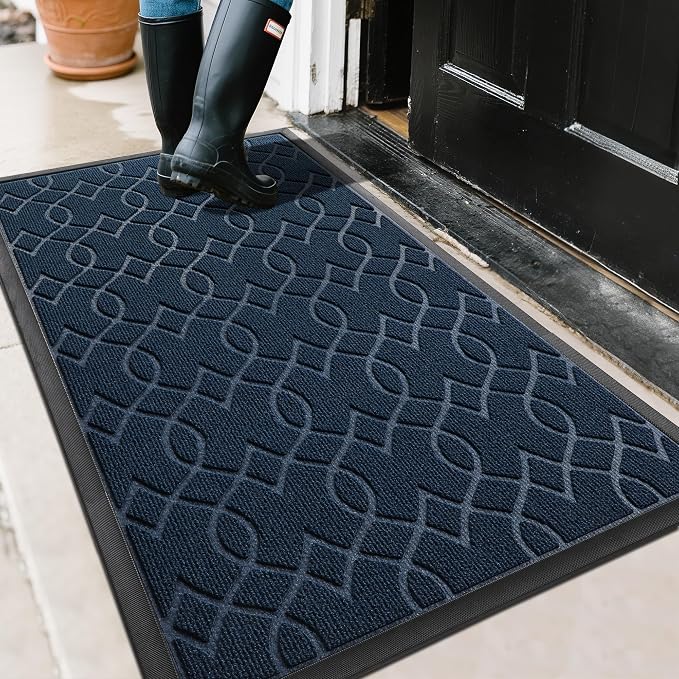 Yimobra Large Door Mat 47x32, All-Season Waterproof Doormat Outdoor Entrance by Yimobra