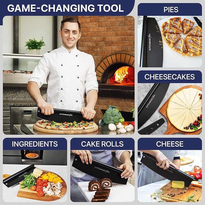KitchenStar 18-Inch Pizza Cutter Rocker Blade - Image 7
