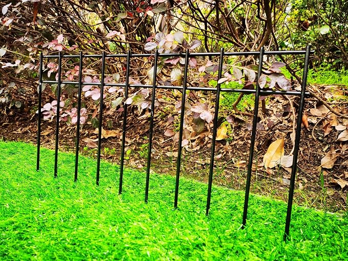Adavin No Dig Fence Animal Barrier Fence, 15 Pack 20 in X10 in Underground - Image 9