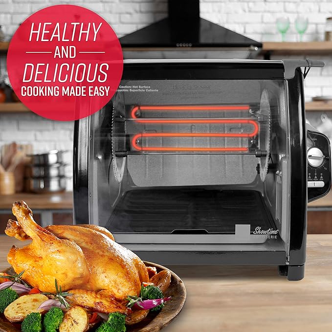 Ronco Modern Rotisserie Oven, Large Capacity Countertop Oven, Easy-to-Use - Image 2