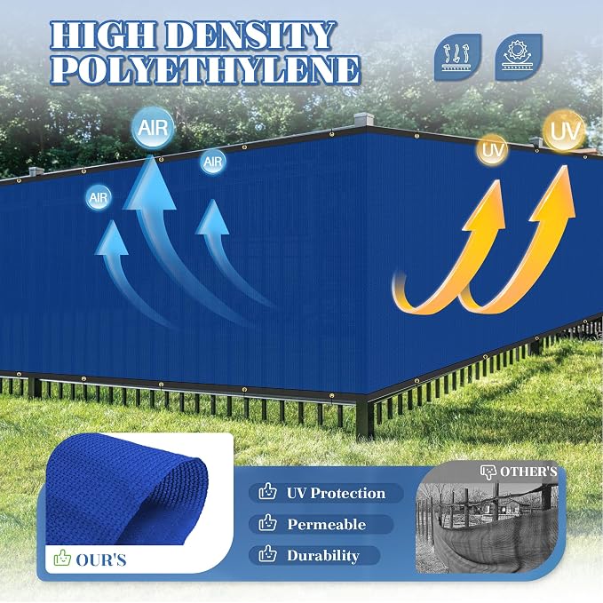 ECOOPTS 4'x7' Privacy Fence Screen Windscreen - Image 4