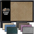 GORILLA GRIP 100% Waterproof All-Season WeatherMax Doormat US Designed Natural by GorillaGrip