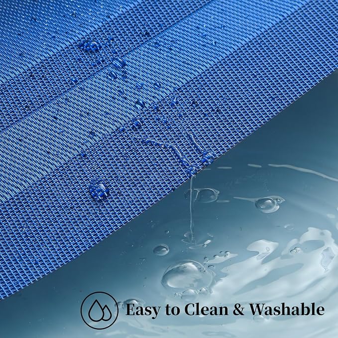 Leetaltree Blue Frame Placemats Set of 4 - Image 5