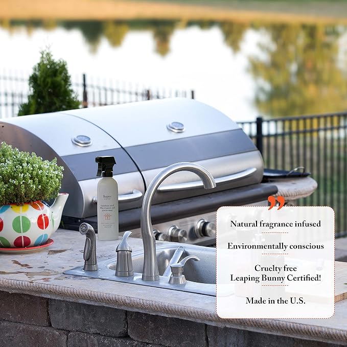 Bayes High-Performance Stainless Steel BBQ Exterior Cleaner and Protectant - Image 6