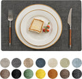 Romanstile Vinyl Placemats Set of 12-12 X 17 Inch by Romanstile