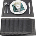 Placemats Set of 6, Heat and Stain Resistant Indoor/Outdoor Place mats by BxzanDya-LifeSmartMaker