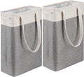 Collapsible Laundry Baskets Double Laundry Hampers Large Foldable Laundry by HSDT