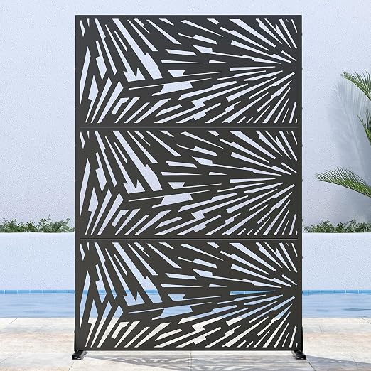 Casaphoria Metal Privacy Screen Outdoor by Casaphoria