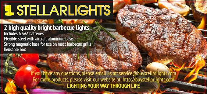 Bright Eyes | Magnetic Barbecue BBQ Grill Light Set - Image 5