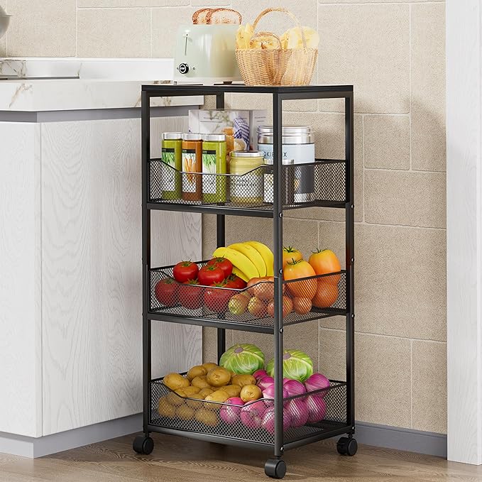 HapiRm Fruit Basket Kitchen Cart by HapiRm