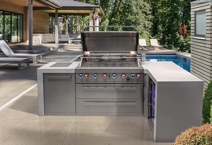 Mont Alpi MAi805-D90FC 44-inch 6-Burner 115000 BTU 90 Degree Corner Deluxe - Image 10