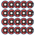 EZARC Flap Disc 20 Pack, 4.5" x 7/8", T29 Zirconia Abrasive Grinding Wheel by EZARCTools
