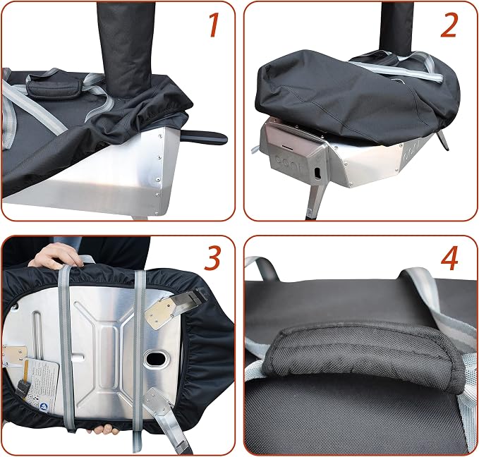 Pizza Oven Cover for Ooni Karu 12 Multi-Fuel Outdoor Pizza Oven - Image 3