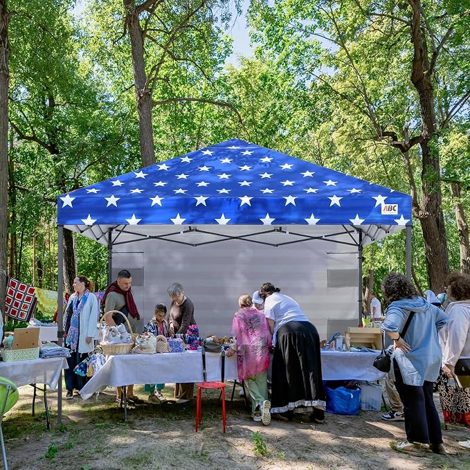ABCCANOPY Pop Up Canopy with Sidewall, 10x10 Outdoor Canopy Tent with Storage - Image 4