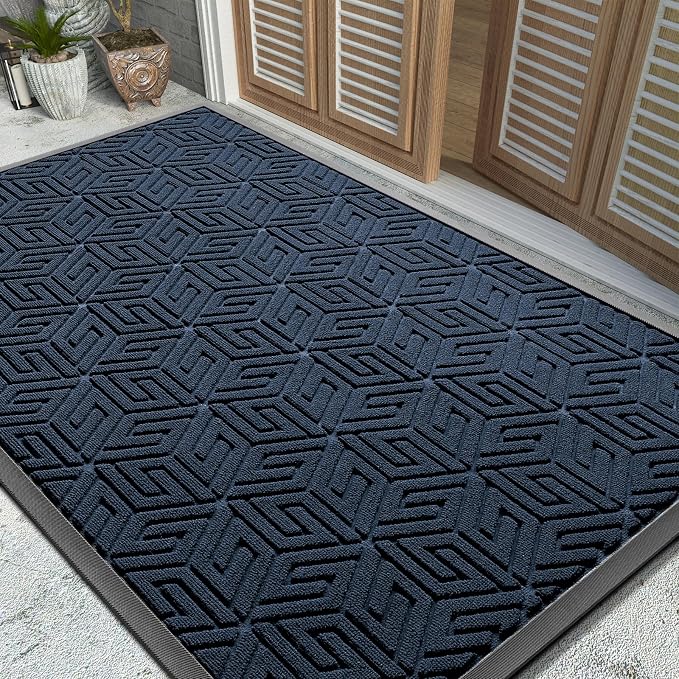 Yimobra Large Door Mat 47x32, All-Weather Waterproof Outdoor Mats by Yimobra