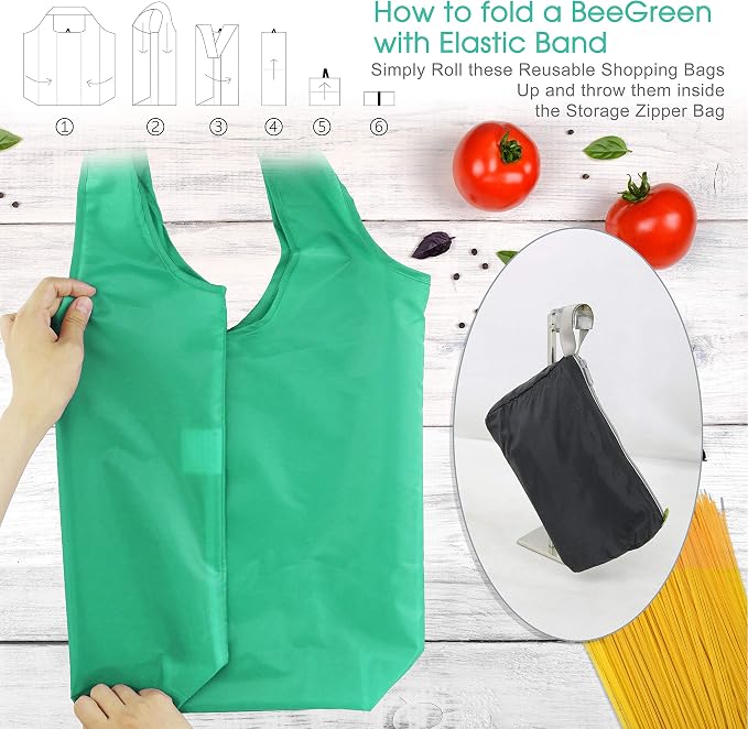 BeeGreen Groceries Reusable Bags - Image 3
