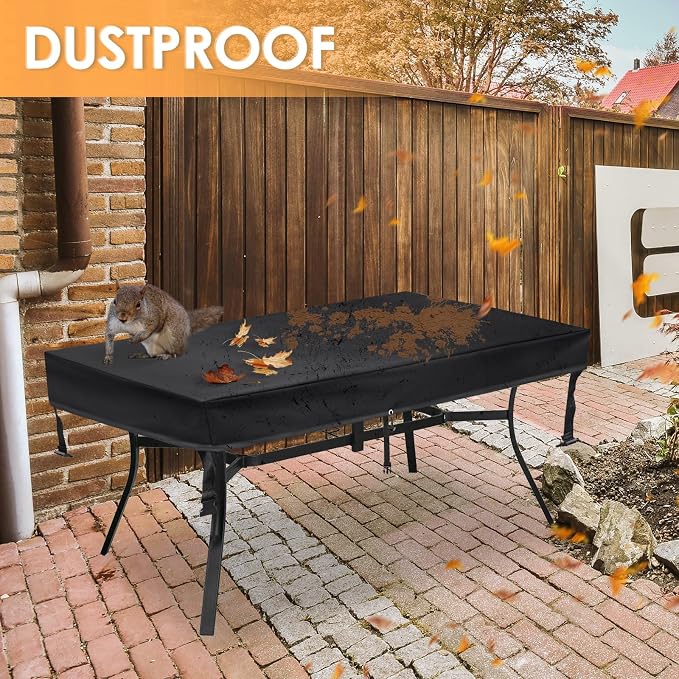 TOHONFOO Rectangular Patio Table Cover - Image 6