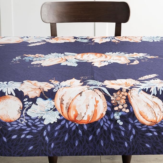 Maison d' Hermine Table Cloth Rectangle Table 100% Cotton 70 x 140 Inches Fall - Image 9