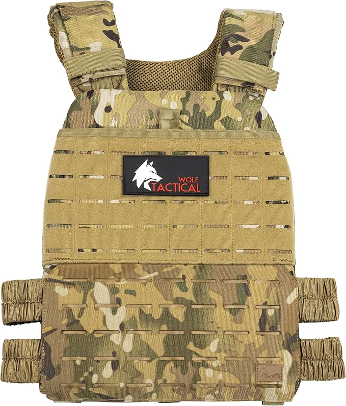 Wolf Tactical Adjustable Weighted Vest by WOLFTACTICAL