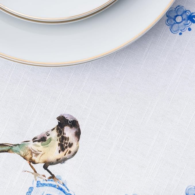 Maison d'Hermine Table Cloth Round Table 100% Cotton Tablecloth - Image 8