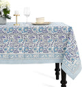 CPC Tablecloth 100% Cotton 72x140 Inch Indian Block Print Rectangle Table Cover by COTTONPRINTCLUB