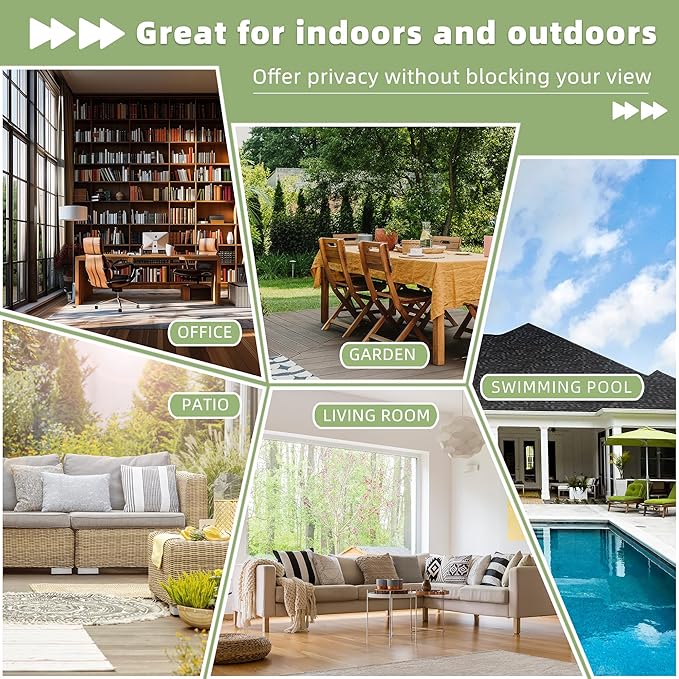 Casaphoria 72" H x 47" W Metal Privacy Screen, Outdoor Freestanding Decorative - Image 6