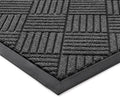 Front Door Mat, Heavy Duty Indoor Outdoor Doormat, Stain and Fade Resistant by 100pointONE