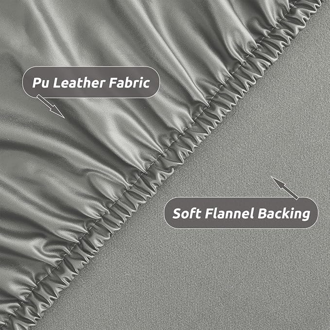 LURKA Round PU Leather Table Cover/Tablecloth - Image 7