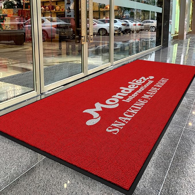 ALLEVI Custom Door Mat Commercial Grade Area Rugs Entryway Carpets Personalized by ALLEVIDM