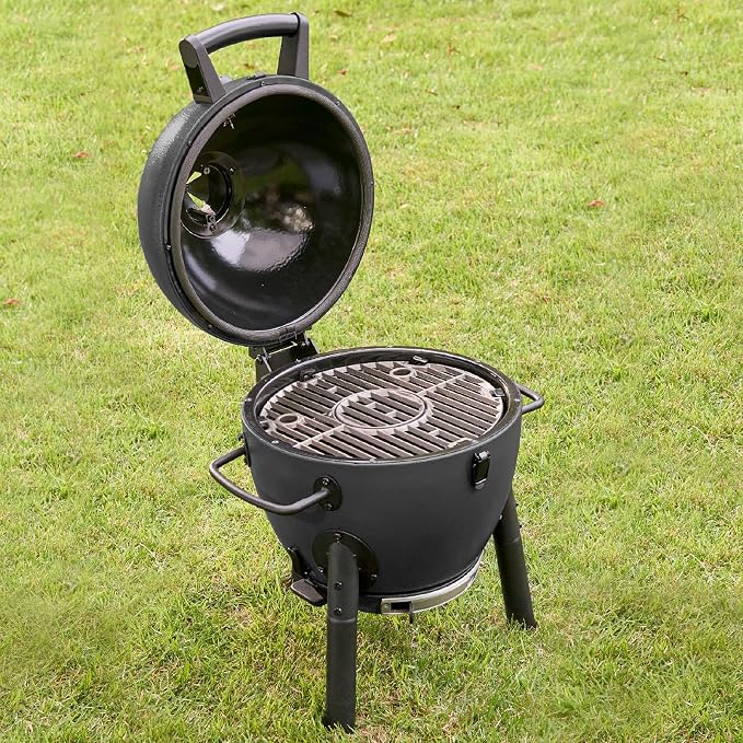 Char-Griller® AKORN® Jr. Portable Kamado Charcoal Grill and Smoker - Image 2