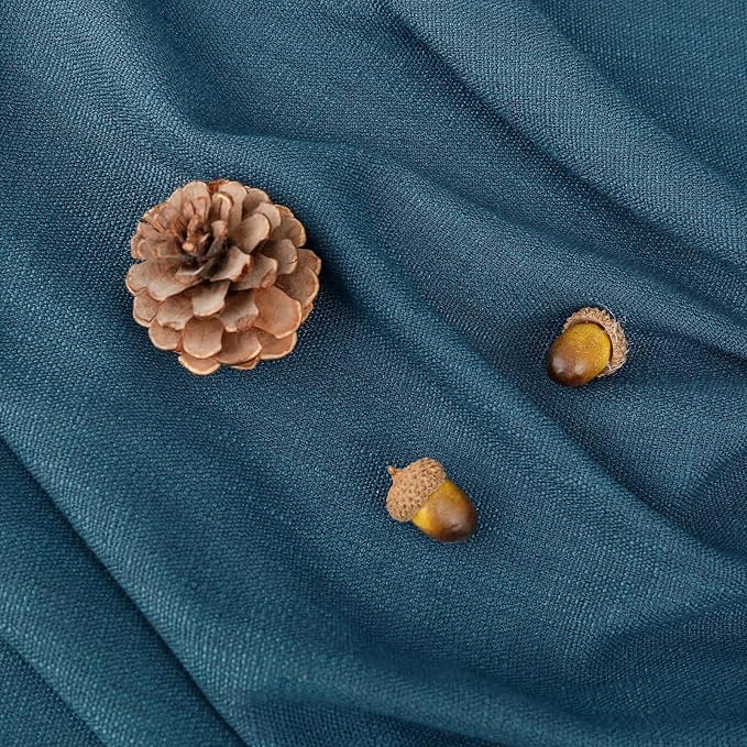 Blue Table Cloth for Rectangle Tables, Waterproof Spillproof Washable Tablecloth - Image 5