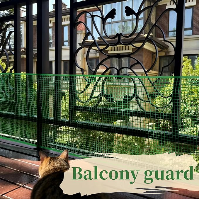 PotatoLife Plastic Wire Mesh Fence, Balcony Fence - Image 4