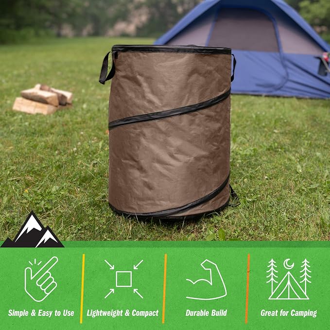 Wakeman Outdoor Trash Can - Image 4