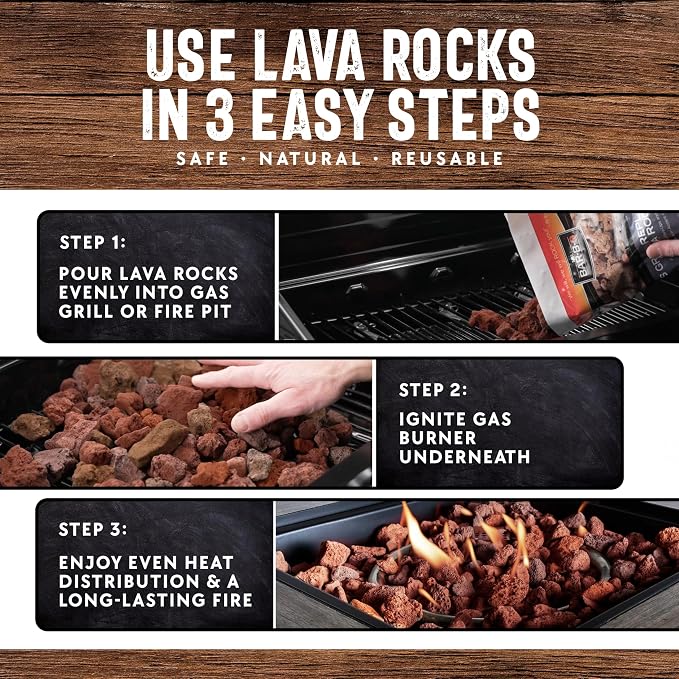 7lb Natural Volcanic Lava Rocks - Image 6