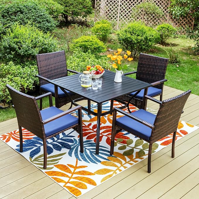 Sophia & William Outdoor 6 Pieces Dining Set - Image 6