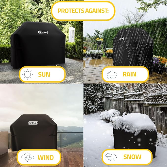 SPRINKS® Grill Cover Weatherproof Grillcover - Image 3