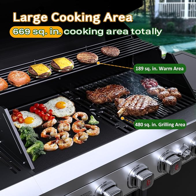 Brand-Man Propane Gas Grill Island Outdoor Kitchen & Storage Cabinets, 52000 - Image 2