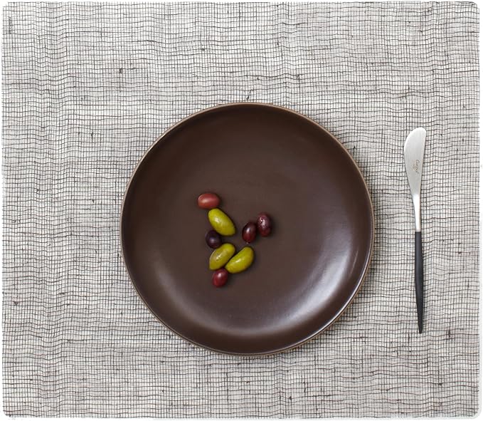 modern-twist 14" x 16" Silicone Rectangular Placemat, PVC-Free Table Mat by ModernTwist