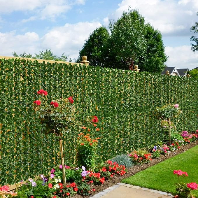 DearHouse Artificial Ivy Privacy Fence Wall Screen, 59x177.1inch Artificial - Image 2