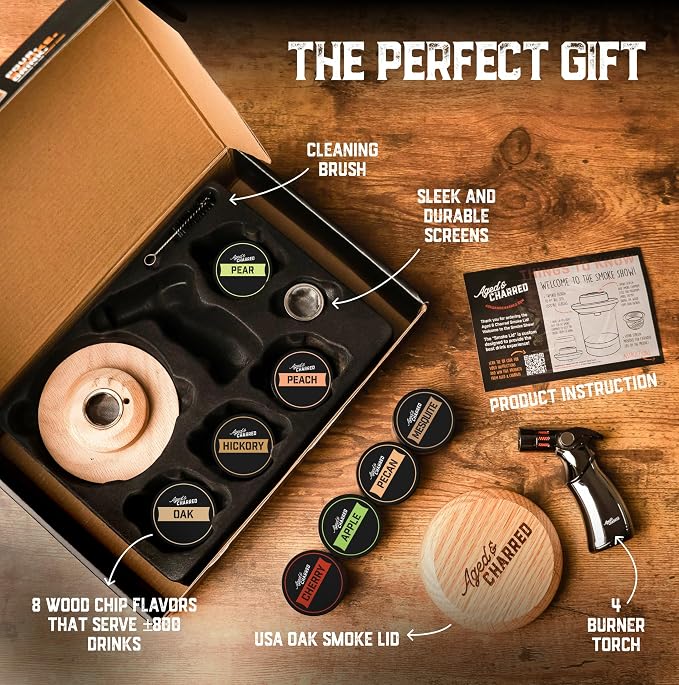 Whiskey Smoker Kit with Torch - Image 5