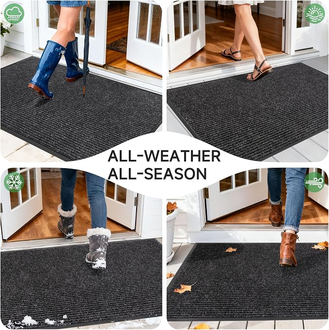 Front Door Mat, Heavy Duty Indoor Outdoor Doormat - Image 6