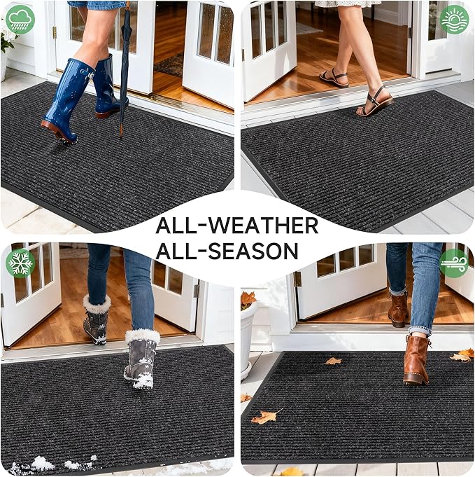 Front Door Mat, Heavy Duty Indoor Outdoor Doormat - Image 6