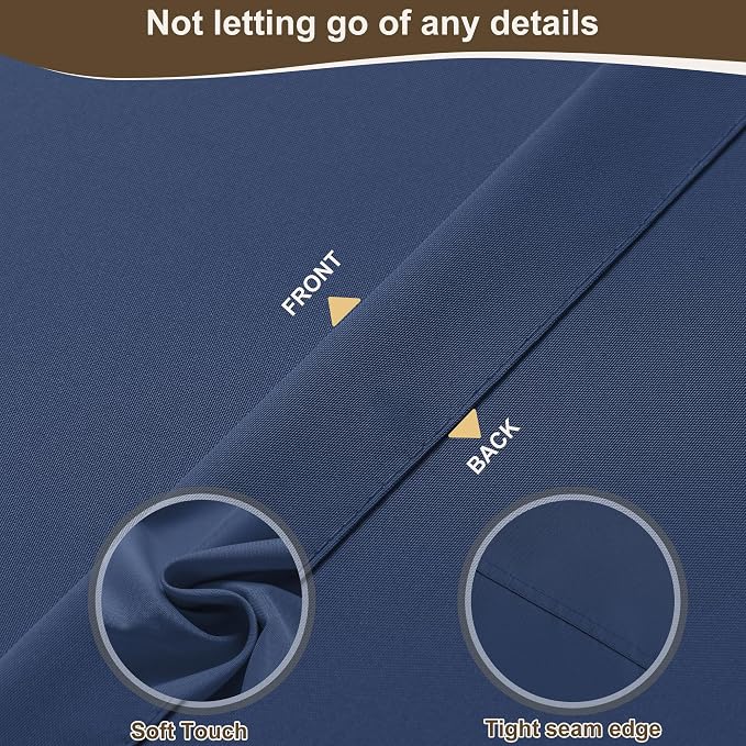 HolidayIdeas Waterproof Patio Outdoor Curtains - Image 5