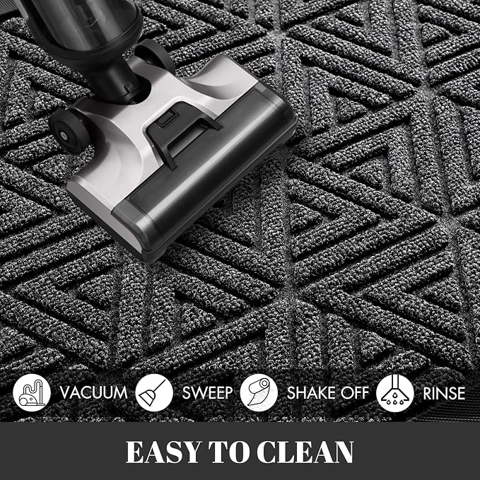 Yimobra Extra Large Door Mat 60x36, All-Weather Waterproof Non-Slip Welcome - Image 9