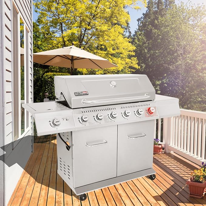 Royal Gourmet GA6402S 6-Burner Propane Gas Grill - Image 2