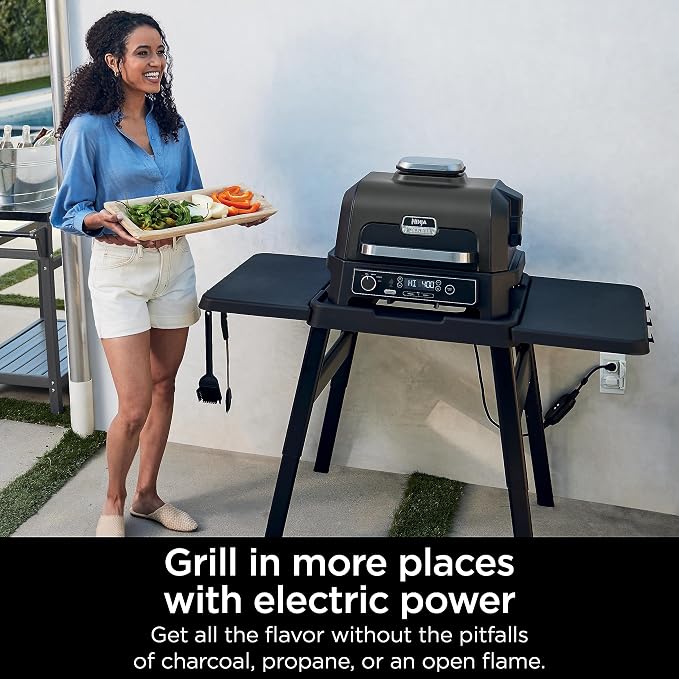 Ninja | Grill & Smoker | Outdoor Woodfire Pro XL | 4 in 1 Grill, BBQ Smoker - Image 9